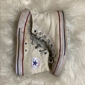 White high top converse